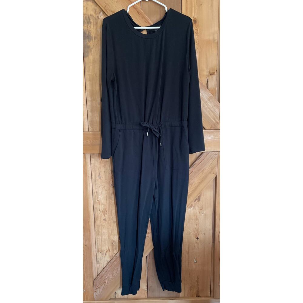 Banana Republic Jumpsuit Women's Long Sleeve, Drawstring, Comfy, Soft Size L